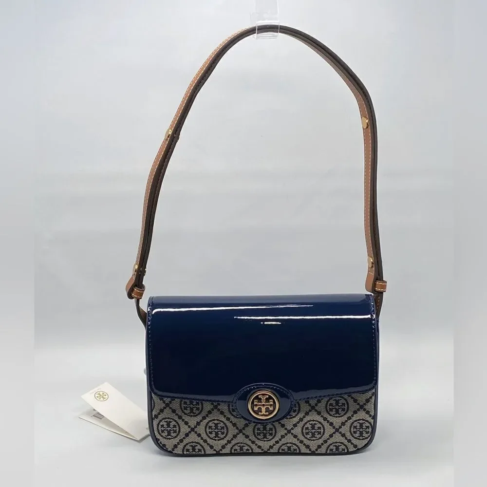 Tory Burch  Robinson T Monogram Convertible Shoulder Bag